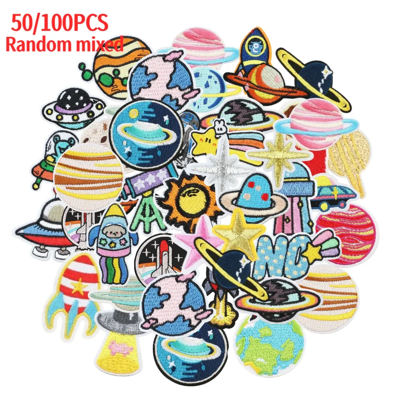 50/100pcs Random Mixed Series Embroidered Astronaut Series Patches for Clothing Iron on Embroidered Pack Bulk Wholesale
50/100pcs Random Mixed Series Embroidered Astronaut Series Patches for Clothing Iron on Embroidered Pack Bulk Wholesale