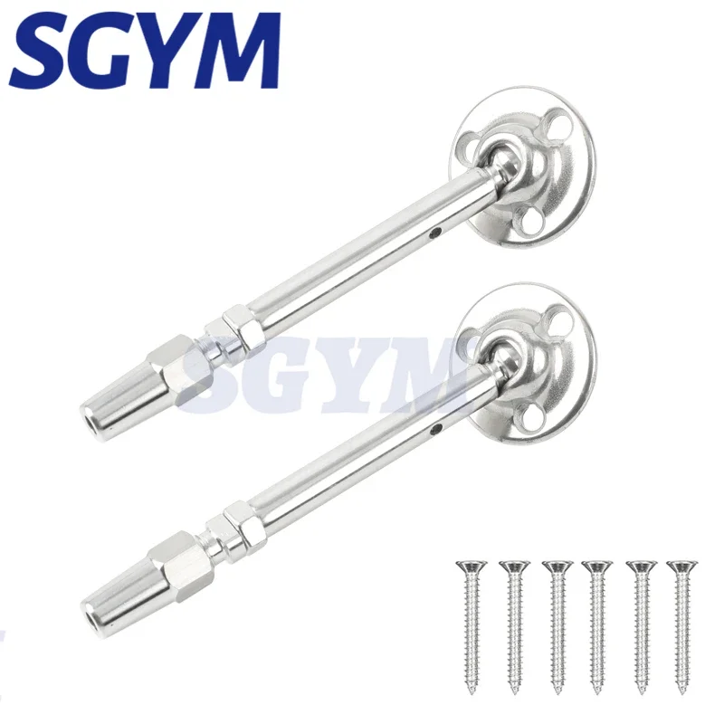 316 Stainless Steel Invisible Receiver Stud Cable Railing Threaded Terminal Wire Rope Swivel Turnbuckle Fitting Tensioner
316 Stainless Steel Invisible Receiver Stud Cable Railing Threaded Terminal Wire Rope Swivel Turnbuckle Fitting Tensioner