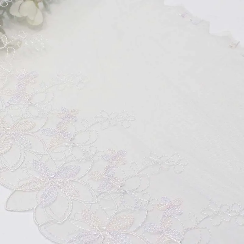 30Yards Grey Mesh Tulle Floral Embroidery Lace Trim For Sewing Craft DIY Apparel Fabric Lace Bra Underwear Garment Accessories
30Yards Grey Mesh Tulle Floral Embroidery Lace Trim For Sewing Craft DIY Apparel Fabric Lace Bra Underwear Garment Accessories