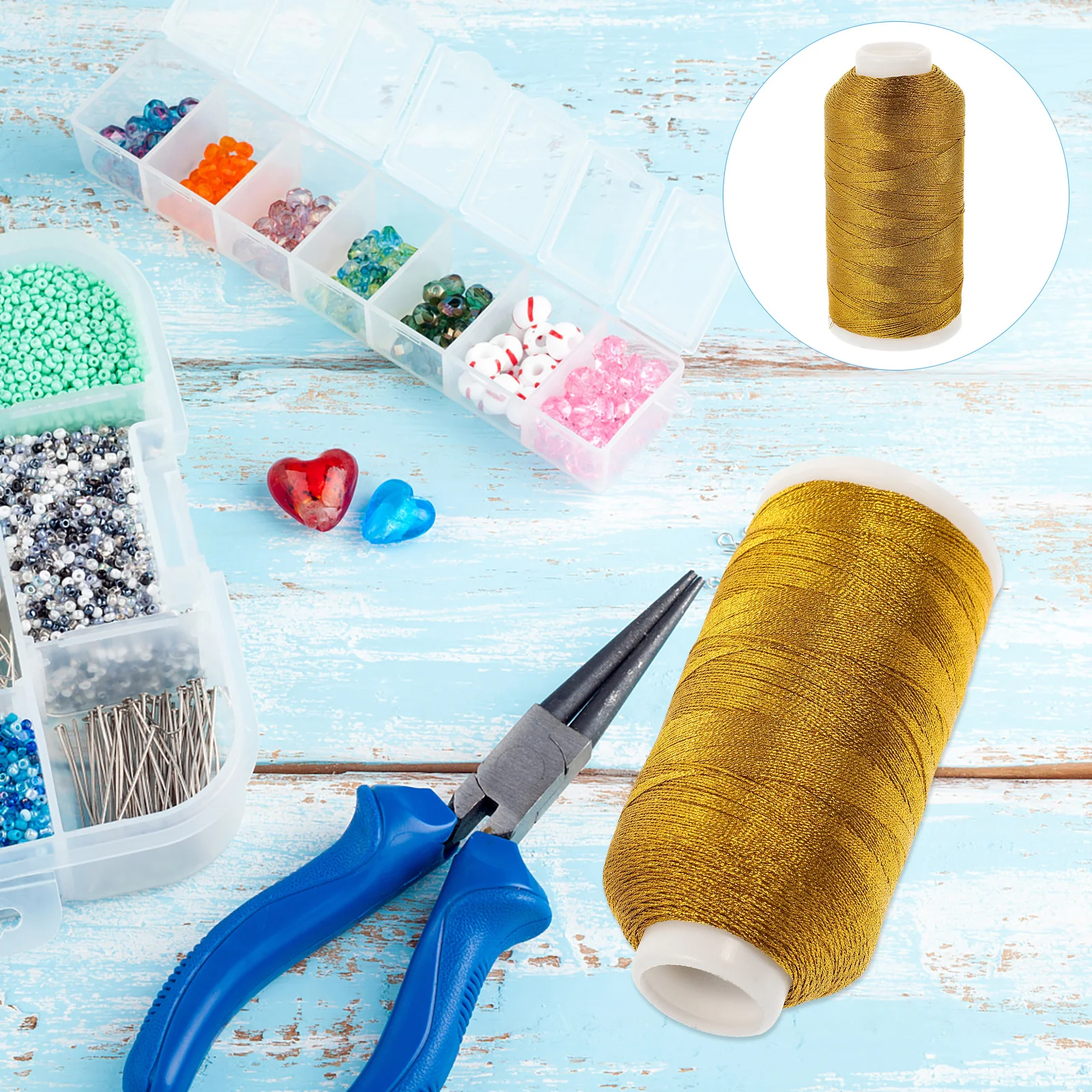 1pcs 1 Roll Decorative Sculpting Wire Beading String Handmade Craft Making Flexible Jewelry Rope Diy Braid Thread For Jewelry
1pcs 1 Roll Decorative Sculpting Wire Beading String Handmade Craft Making Flexible Jewelry Rope Diy Braid Thread For Jewelry