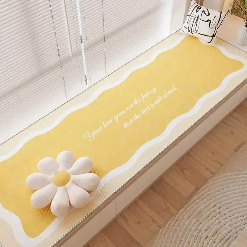 Modern Style Slip-Resistant Window Cushion Thin Model Main Bedroom Balcony Mat Four Seasons Universal Non-Slip Blanket
Modern Style Slip-Resistant Window Cushion Thin Model Main Bedroom Balcony Mat Four Seasons Universal Non-Slip Blanket
