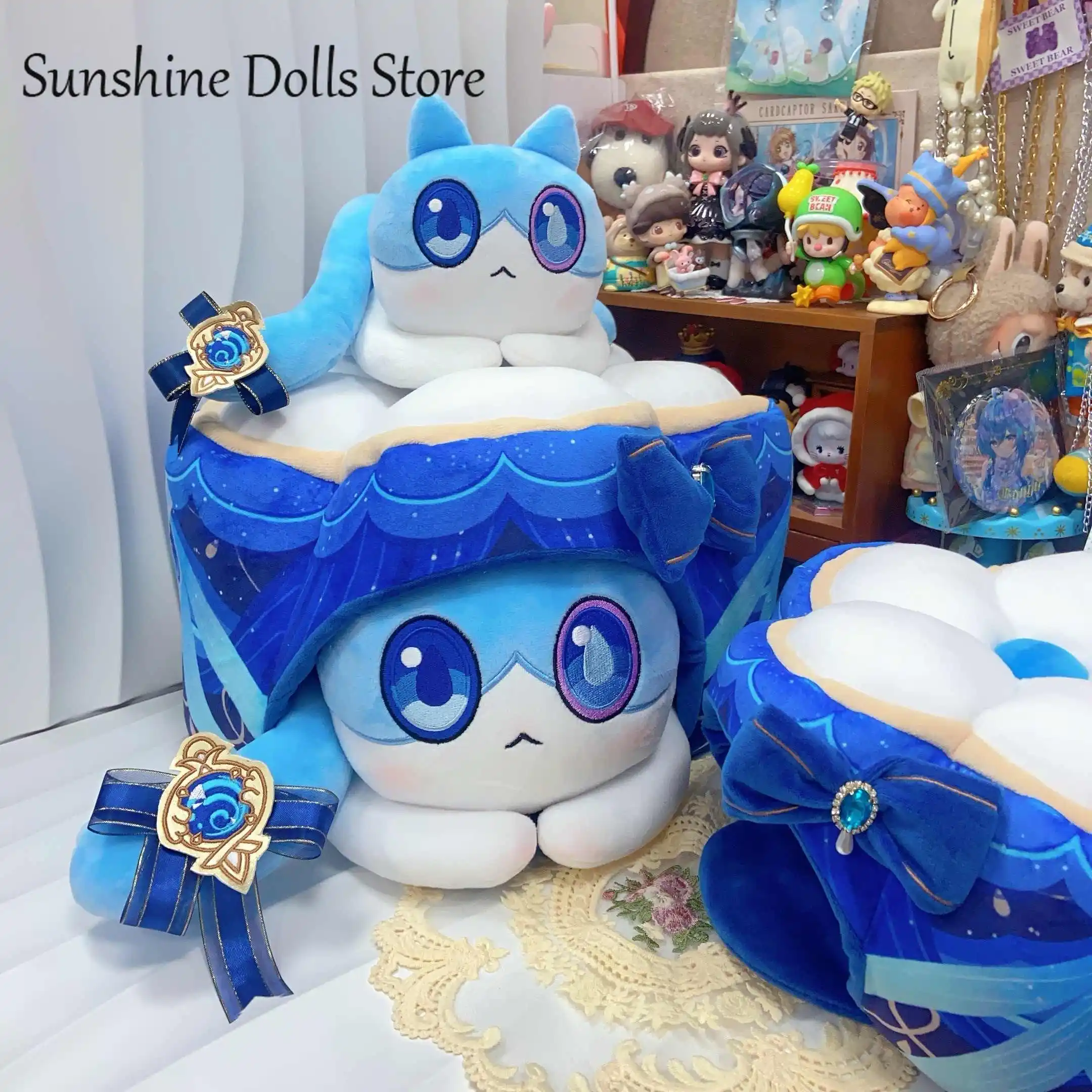 Игра Honkai Star Rail Furina Мягкие плюшевые куклы с изображением кота, подушка с мультяшными животными, мягкая игрушка, милые фигурки, рождественский подарок
Игра Honkai Star Rail Furina Мягкие плюшевые куклы с изображением кота, подушка с мультяшными животными, мягкая игрушка, милые фигурки, рождественский подарок
