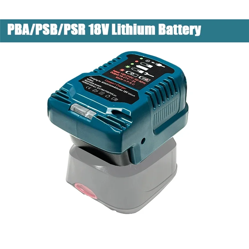 Ingenious-For 18V Li- Battery Compact Charger Car Battery Charging Device With LED Indicator Lighter Plug Vehicle
Ingenious-For 18V Li- Battery Compact Charger Car Battery Charging Device With LED Indicator Lighter Plug Vehicle
