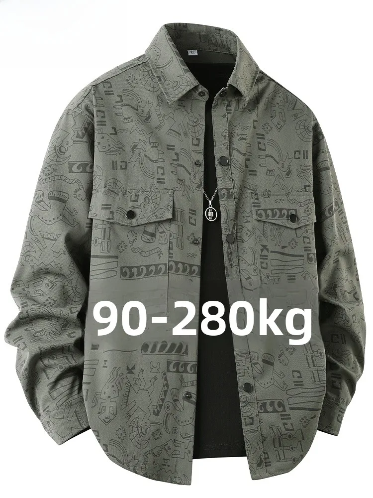 Mochao American Sle Casual Long Sve irt Men's Collar Loose Fit Haome Large Size Workwear Jaet Leisure Outerwear
Mochao American Sle Casual Long Sve irt Men's Collar Loose Fit Haome Large Size Workwear Jaet Leisure Outerwear