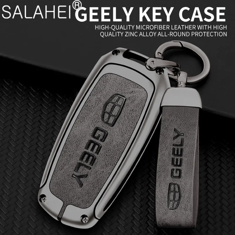Zinc Alloy Car Key Case Cover Holder Shell Fob For Geely Atlas Boyue NL3 EX7 SUV GT GC9 Emgrand X7 Borui Keychain Accessories
Zinc Alloy Car Key Case Cover Holder Shell Fob For Geely Atlas Boyue NL3 EX7 SUV GT GC9 Emgrand X7 Borui Keychain Accessories