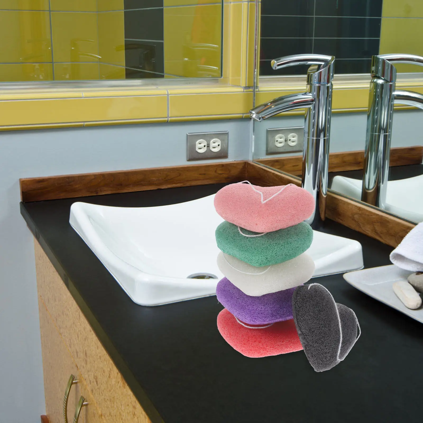 6pcs Sponge Set Multi Color Face Body Cleansing Exfoliating Scrub Soft Face Washing Sponge Durable Facial Washing Sponges
6pcs Sponge Set Multi Color Face Body Cleansing Exfoliating Scrub Soft Face Washing Sponge Durable Facial Washing Sponges