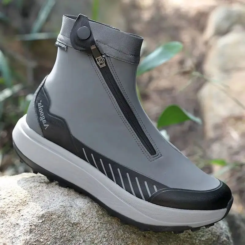 Trend New Hiking Shoe Man High Top Mountain Climbing Shoes Man Lace Up Trekking Shoe For Men Wide Feet Climbing Youth Shoes
Trend New Hiking Shoe Man High Top Mountain Climbing Shoes Man Lace Up Trekking Shoe For Men Wide Feet Climbing Youth Shoes