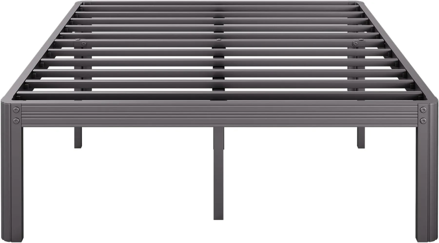 COMASACH 18 Inch Full Bed Frame with Round-Corner Leg, No Box Spring Needed, Heavy Duty Metal Platform Bed-Frame, Noise Free
COMASACH 18 Inch Full Bed Frame with Round-Corner Leg, No Box Spring Needed, Heavy Duty Metal Platform Bed-Frame, Noise Free