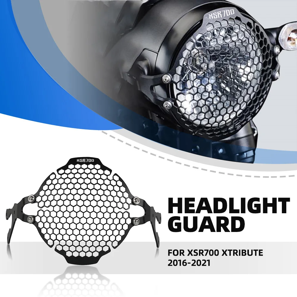 Motorcycle Accessorie FOR Yamaha XSR700 XTribute 2016 2017 2018 2019 2020 2021 Aluminium Headlight Protector Cover Grill XSR 700
Motorcycle Accessorie FOR Yamaha XSR700 XTribute 2016 2017 2018 2019 2020 2021 Aluminium Headlight Protector Cover Grill XSR 700