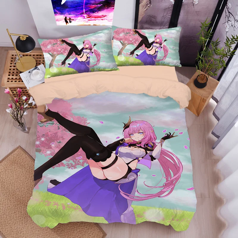 Anime Elysia Bedding Sets Japanese anime two-dimensional girl Duvet Cover Set Kawaii Sexy Girl quilt cover 2/3pcs
Anime Elysia Bedding Sets Japanese anime two-dimensional girl Duvet Cover Set Kawaii Sexy Girl quilt cover 2/3pcs