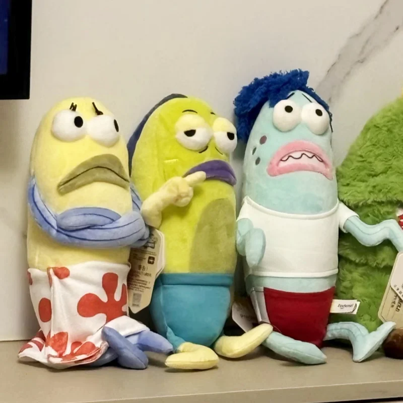 Anime Spongebo Road Mermaid Doll Ugly Cute Abstract Plush Doll Dumb Fish Fabric Toy Giving Friends Pendant Gift
Anime Spongebo Road Mermaid Doll Ugly Cute Abstract Plush Doll Dumb Fish Fabric Toy Giving Friends Pendant Gift