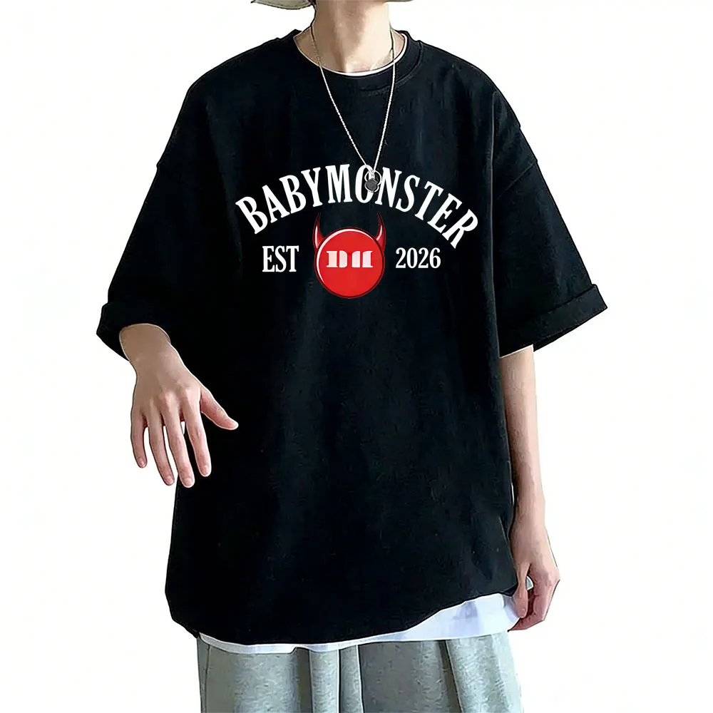 Hot Sale Babymonster Ahyeon Asa Rami Rora Ruka Pharita Chiquita 2026 Merch T-shirts Men Women Fashion Casual Oversized T Shirts
Hot Sale Babymonster Ahyeon Asa Rami Rora Ruka Pharita Chiquita 2026 Merch T-shirts Men Women Fashion Casual Oversized T Shirts