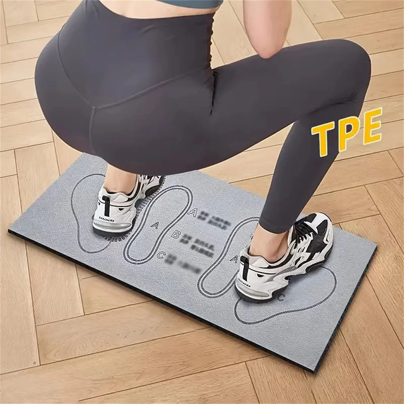 80*35CM Squat Step Position Guide Mat Multipurpose Work Out Mat Leg Muscle Targeting Training Hip Muscle Mat for Yoga Pilates
80*35CM Squat Step Position Guide Mat Multipurpose Work Out Mat Leg Muscle Targeting Training Hip Muscle Mat for Yoga Pilates