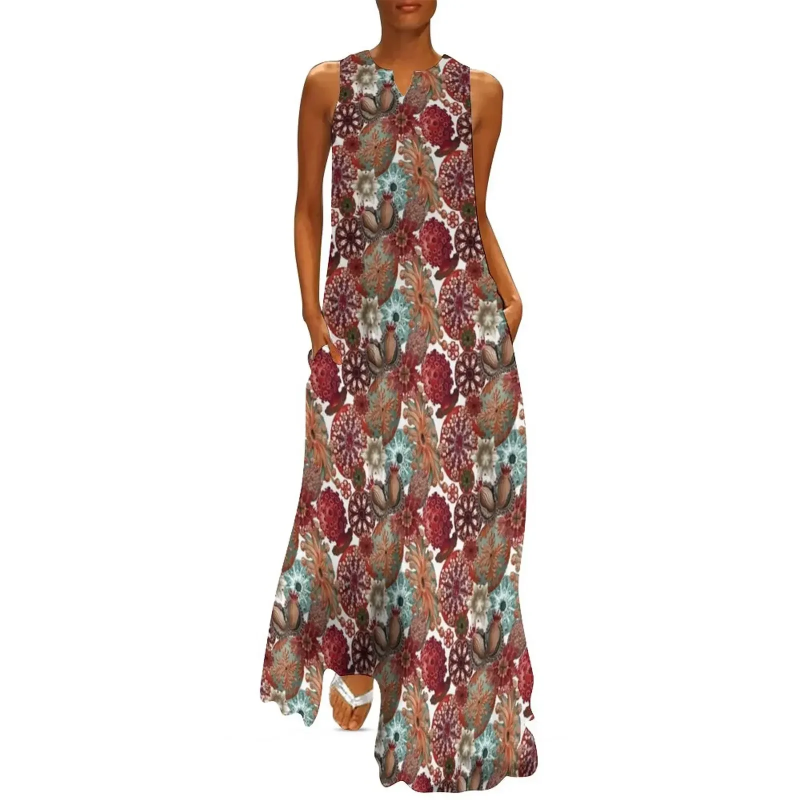 Ernst Haeckel Sea Squirts Tossed Fall Toned Reds Long Dress women's evening dresses clothes for women Womens dresses Dress
Ernst Haeckel Sea Squirts Tossed Fall Toned Reds Long Dress women's evening dresses clothes for women Womens dresses Dress