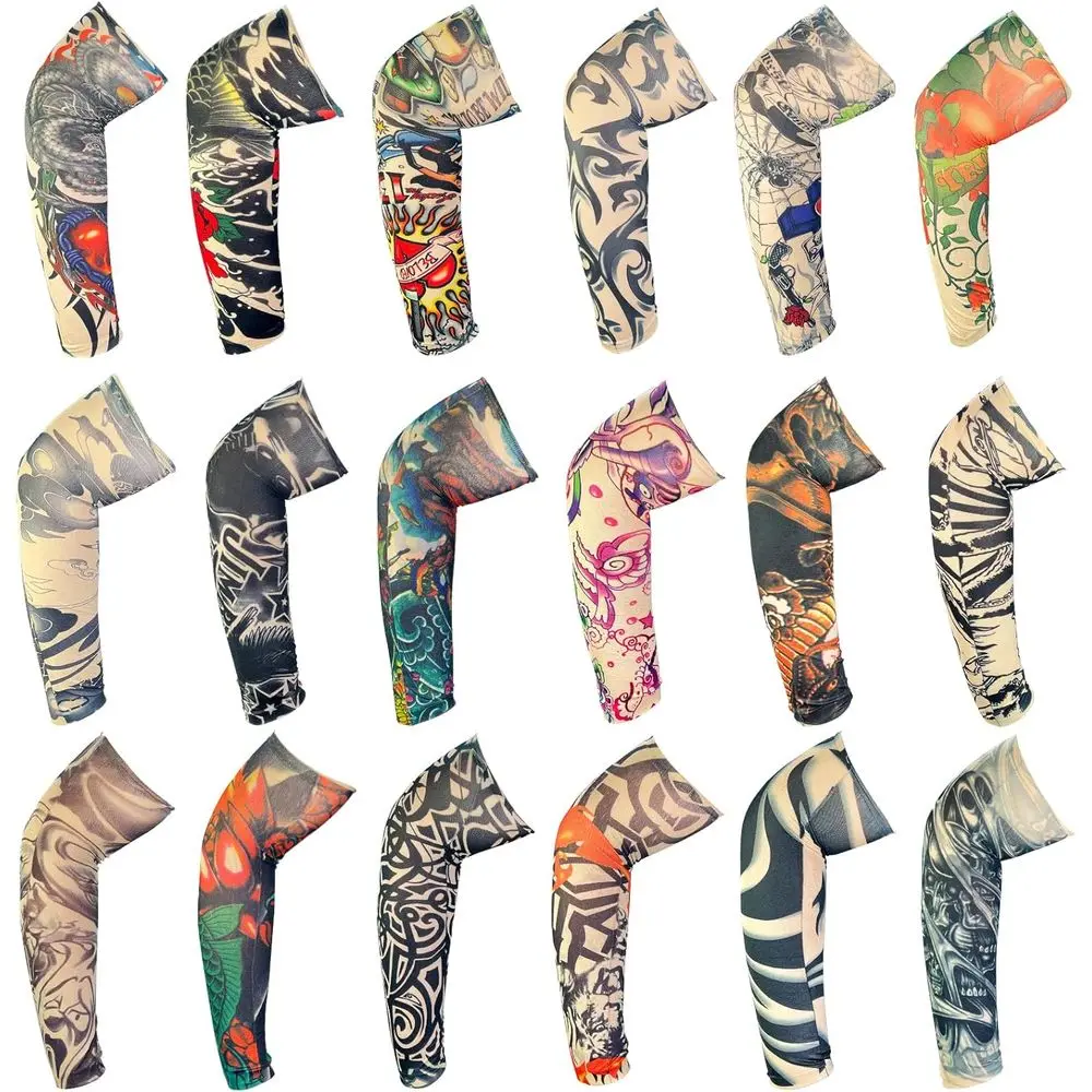Unisex Temporary Tattoo Sleeves for Outdoors, Sports, and Halloween
Unisex Temporary Tattoo Sleeves for Outdoors, Sports, and Halloween