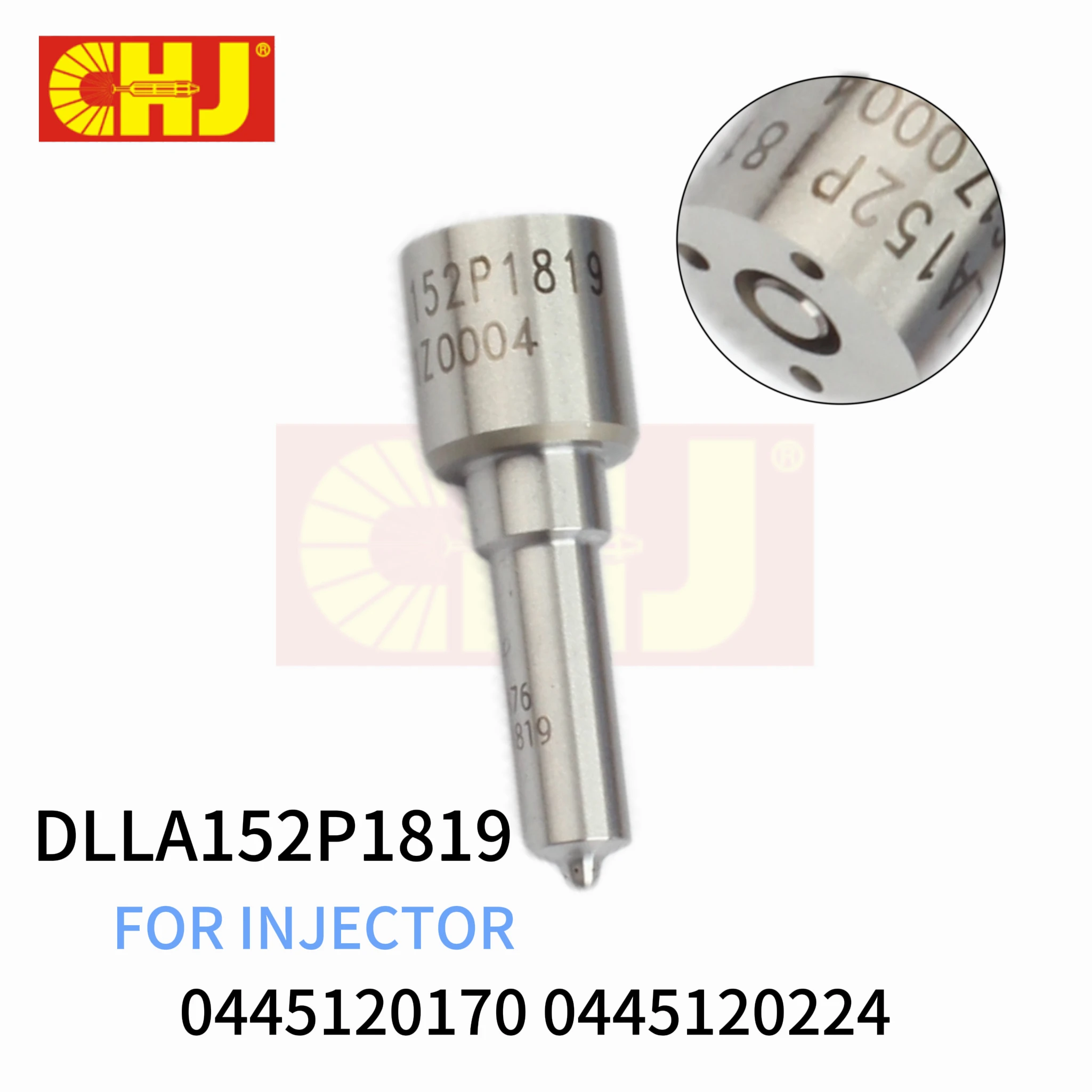 CHJ DLLA152P1819 0433172111 Common Rail Nozzle DLLA152P1819 For Injector 0445120170 0445120224 For Weichai WD10
CHJ DLLA152P1819 0433172111 Common Rail Nozzle DLLA152P1819 For Injector 0445120170 0445120224 For Weichai WD10