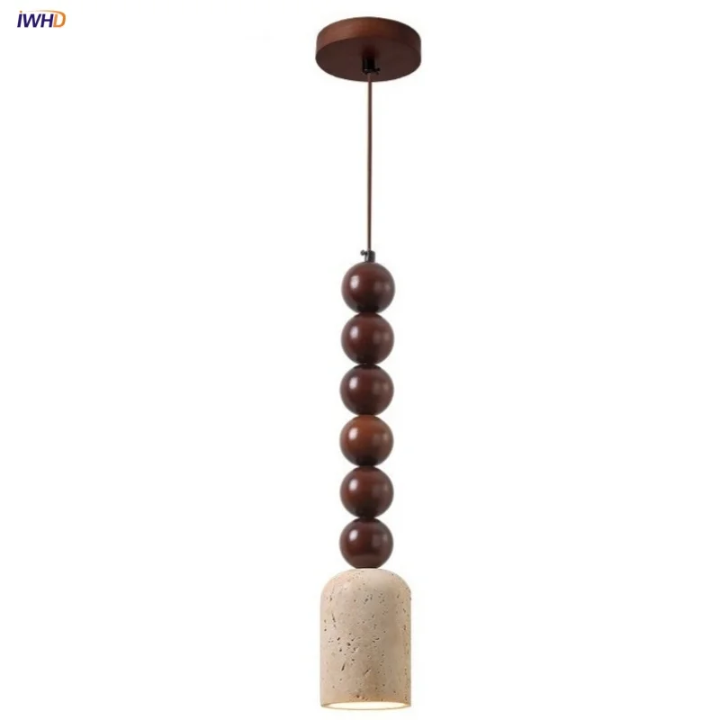 IWHD Column Stone LED Pendant Lights Dining Living Room Restaurant Yellow Travertine Home Decor Wood Nordic Modern Hanging Lamp
IWHD Column Stone LED Pendant Lights Dining Living Room Restaurant Yellow Travertine Home Decor Wood Nordic Modern Hanging Lamp