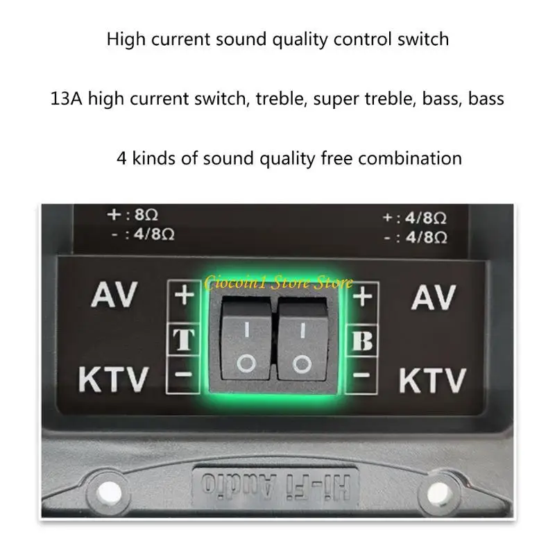 A3PC 2 Way Crossover 800W Treble Bass Professional Frequency Divider 2500-2800Hz for Outdoor Stage Conference Speaker
A3PC 2 Way Crossover 800W Treble Bass Professional Frequency Divider 2500-2800Hz for Outdoor Stage Conference Speaker