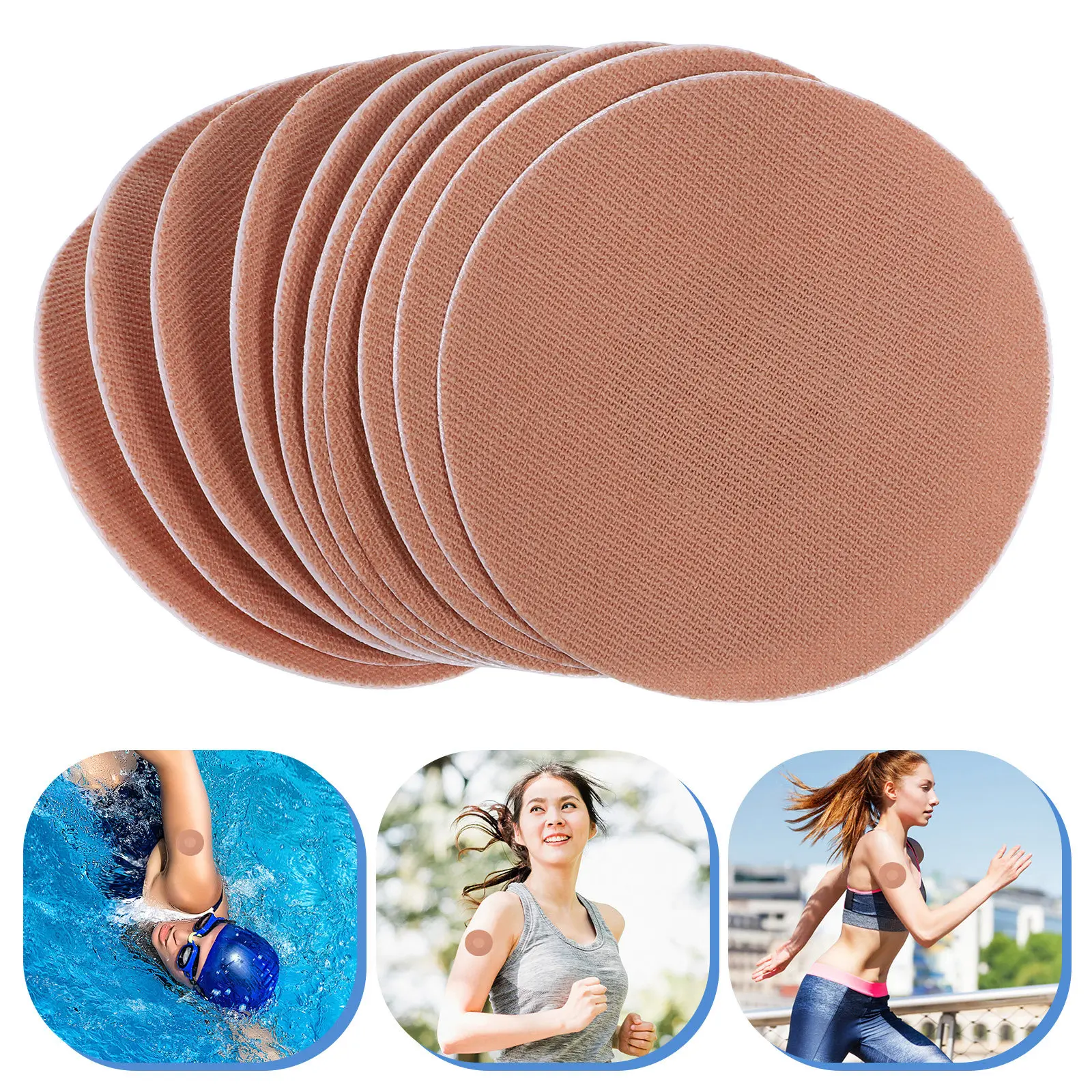 10Pcs Sports Sensor Covers Breathable Non-Slip Elastic Adhesive Patches for Fitness Trackers Running Swimming Bathing Outdoor
10Pcs Sports Sensor Covers Breathable Non-Slip Elastic Adhesive Patches for Fitness Trackers Running Swimming Bathing Outdoor