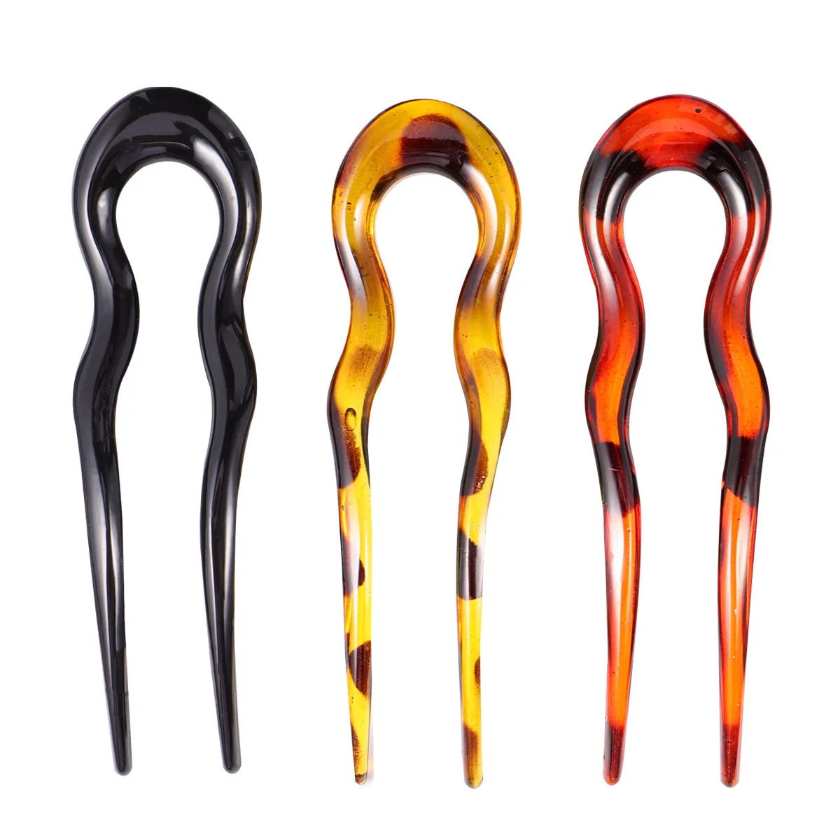 3pcs Hairpins Leopard U Shape Double Teeth Hair Accessories for Wedding Bun Hairstyles Black Brown Women
3pcs Hairpins Leopard U Shape Double Teeth Hair Accessories for Wedding Bun Hairstyles Black Brown Women