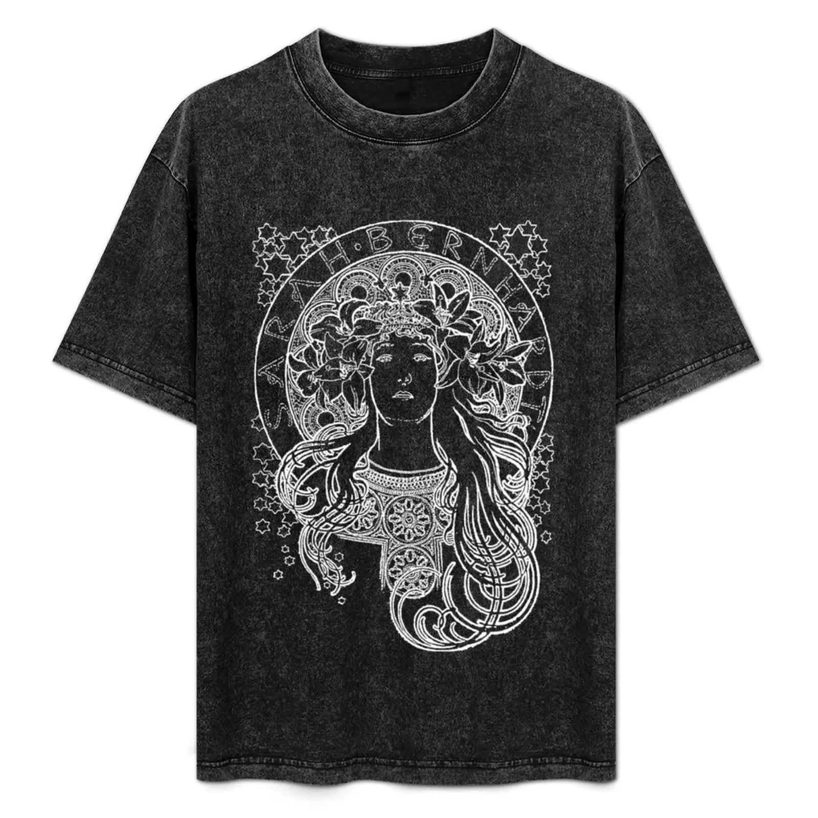 Alphonse Mucha Sarah Bernhardt Design Graphic T-Shirt Worker Basic Short Sleeve Tee
Alphonse Mucha Sarah Bernhardt Design Graphic T-Shirt Worker Basic Short Sleeve Tee