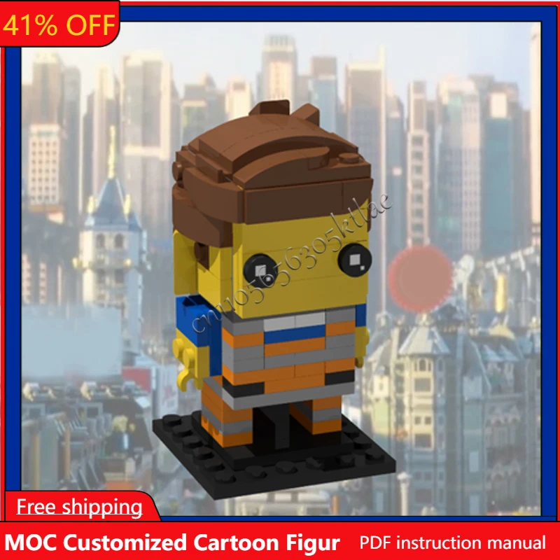 146Pcs MOC Movie Characters Collect Series Emmet Brickheadzes Model DIY Creative Puzzle Birthday Cartoon Anim Figures Toys Gift
146Pcs MOC Movie Characters Collect Series Emmet Brickheadzes Model DIY Creative Puzzle Birthday Cartoon Anim Figures Toys Gift