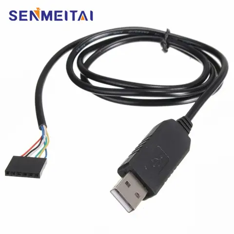 6Pin FTDI FT232RL FT232 Module For Arduino USB to TTL UART Serial Wire Adapter RS232 Download Cable Module LED Indicator FT232B