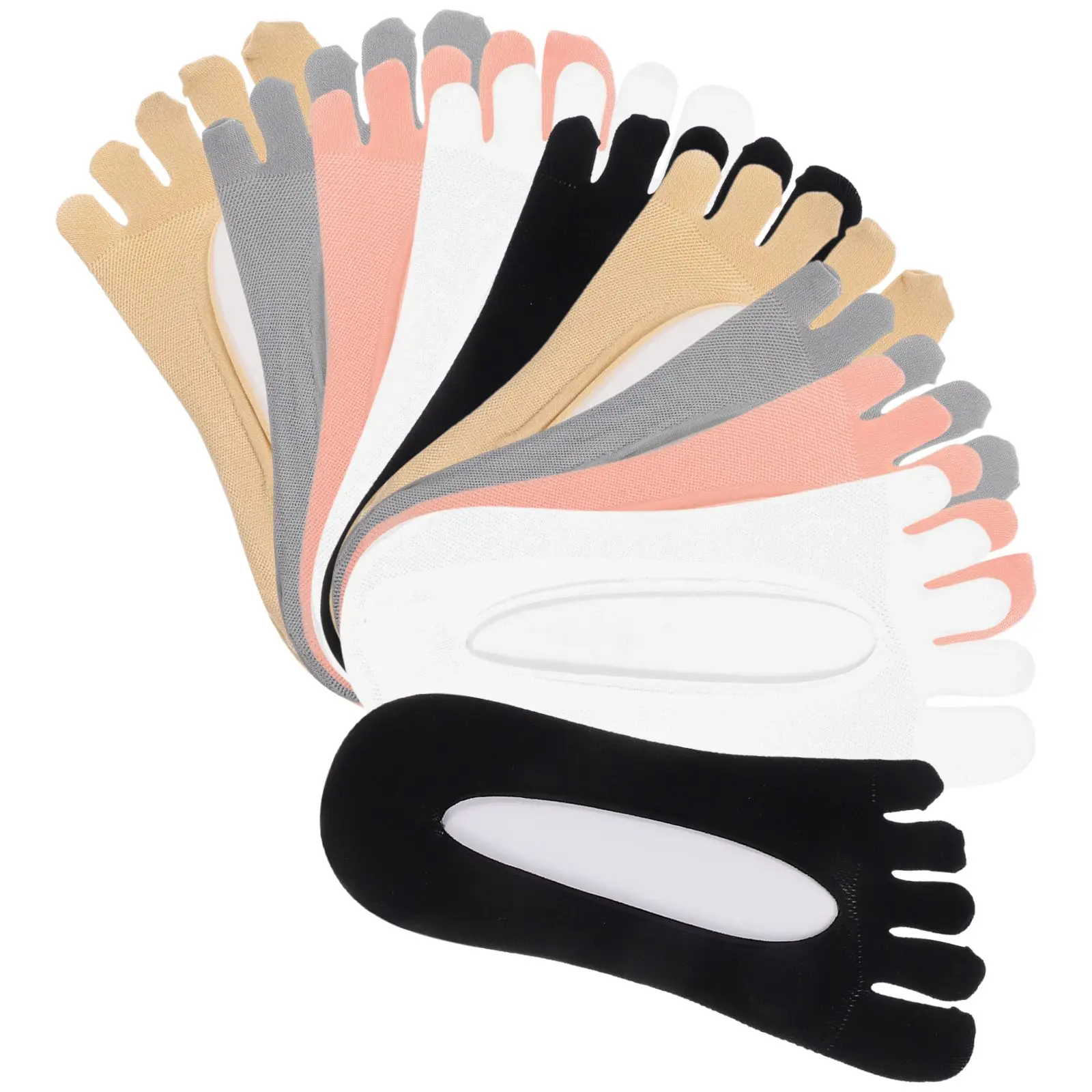 5 Pairs Low Invisible Toe Breathable Women Cut Toe Separator Comfortable Breathable Low Cut Socks Five Finger Socks
5 Pairs Low Invisible Toe Breathable Women Cut Toe Separator Comfortable Breathable Low Cut Socks Five Finger Socks