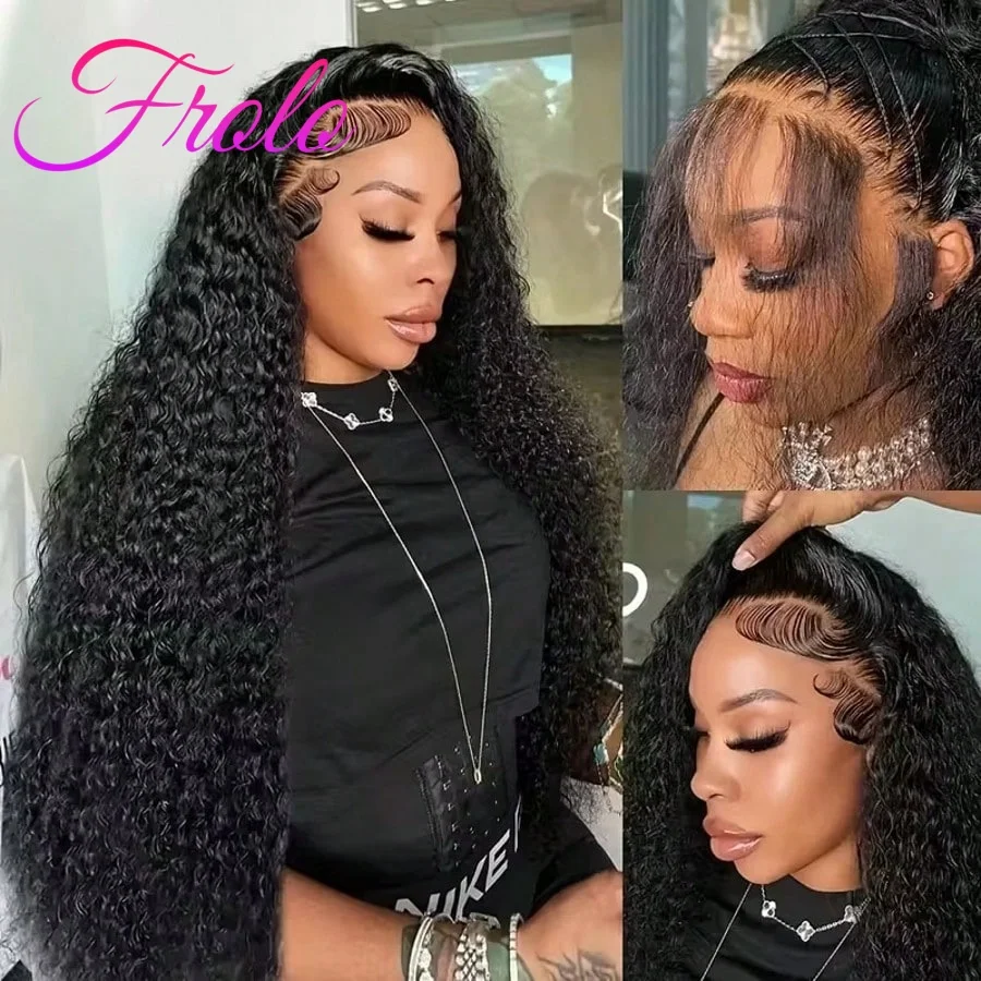 250 Density 13x6 Hd Transparent Lace Frontal Wig Curly Lace Front Human Hair Wigs Natrual Black Water Wave Brazilian 13x4 Hd Lace Wig 40 Inch
250 Density 13x6 Hd Transparent Lace Frontal Wig Curly Lace Front Human Hair Wigs Natrual Black Water Wave Brazilian 13x4 Hd Lace Wig 40 Inch