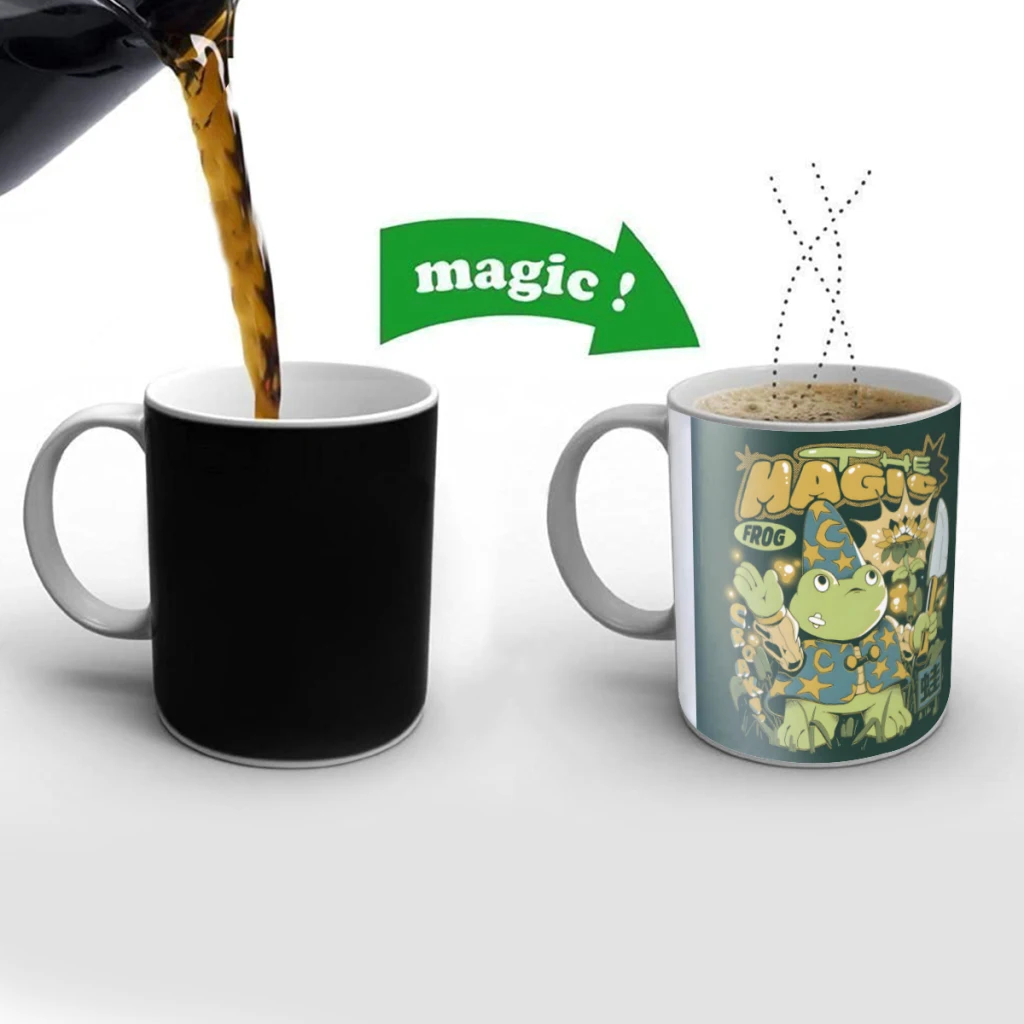 Magic Frog Creativity Change Color Chang mug Ceramic mug Hot Coffee Cup Breakfast Cup Mug Friend Gift
Magic Frog Creativity Change Color Chang mug Ceramic mug Hot Coffee Cup Breakfast Cup Mug Friend Gift