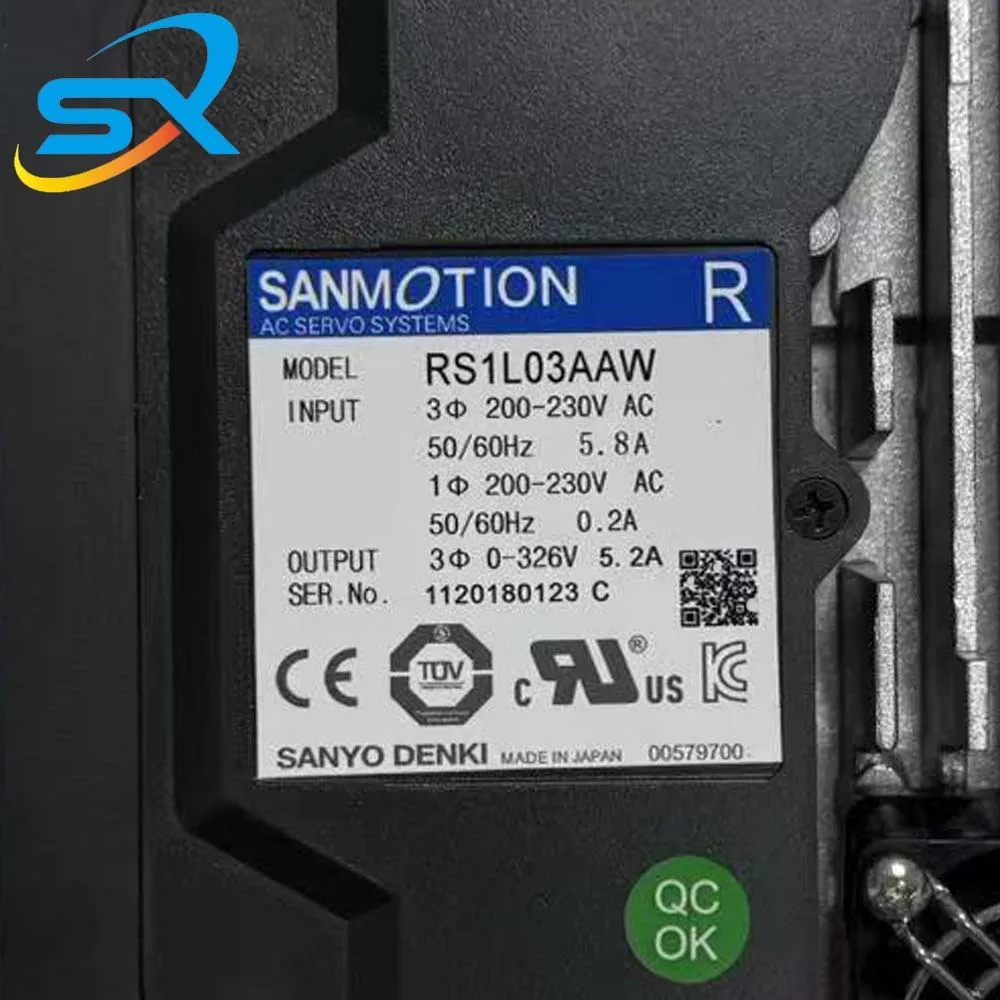 Сервопривод SANYO DENKI RS1L03AAW, 100% протестирован, для промышленной автоматизации
Сервопривод SANYO DENKI RS1L03AAW, 100% протестирован, для промышленной автоматизации
