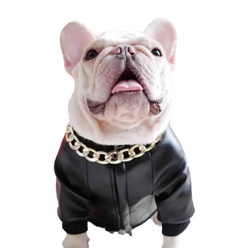 PU Leather Dog Coat Jacket Winter Pet Clothes Pug French Bulldog Clothing Poodle Bichon Frise Schnauzer Dog Costume Outfit
PU Leather Dog Coat Jacket Winter Pet Clothes Pug French Bulldog Clothing Poodle Bichon Frise Schnauzer Dog Costume Outfit