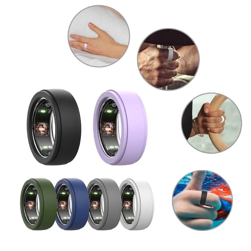 Гибкий силиконовый чехол с кольцами для Oura Ring Gen3, умный моющийся защитный чехол с рукавом защитные кольца
Гибкий силиконовый чехол с кольцами для Oura Ring Gen3, умный моющийся защитный чехол с рукавом защитные кольца