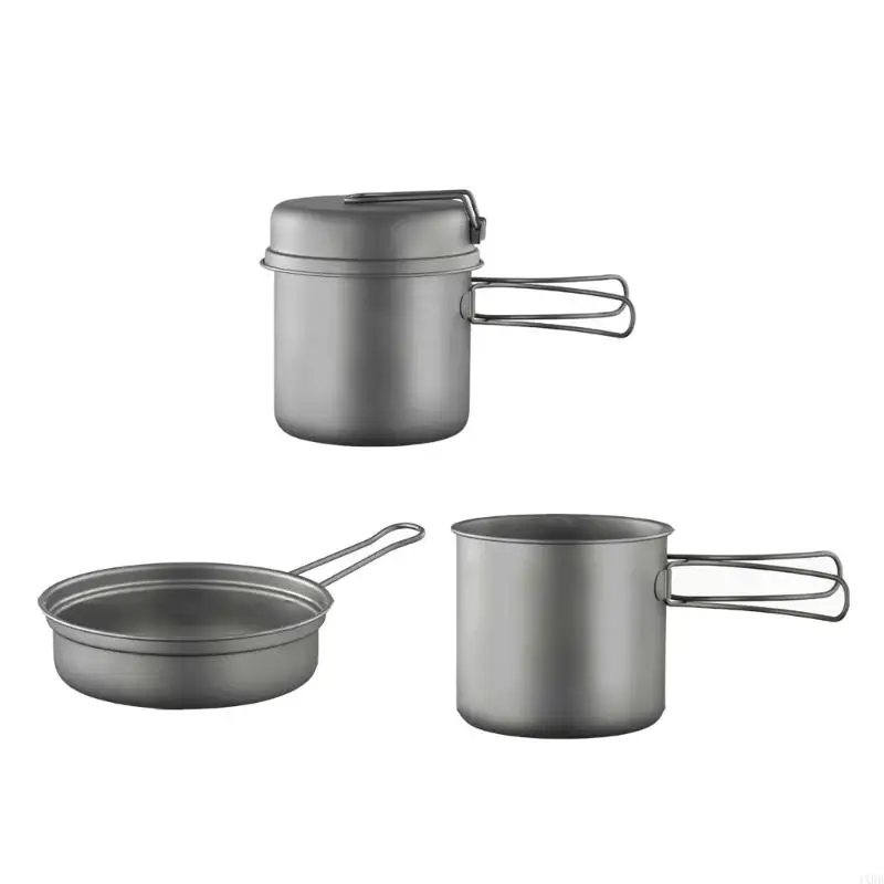 Metal Camping Pots Outdoor Cooking Pots with Folding Handle Camping Cookware for Camping Hiking Travel
Metal Camping Pots Outdoor Cooking Pots with Folding Handle Camping Cookware for Camping Hiking Travel
