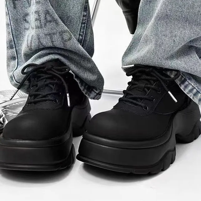 2025 Men's and Women's Personalized British Style Height Increase 7cm Big Head Derby Trendy Versatile Casual Shoes
2025 Men's and Women's Personalized British Style Height Increase 7cm Big Head Derby Trendy Versatile Casual Shoes