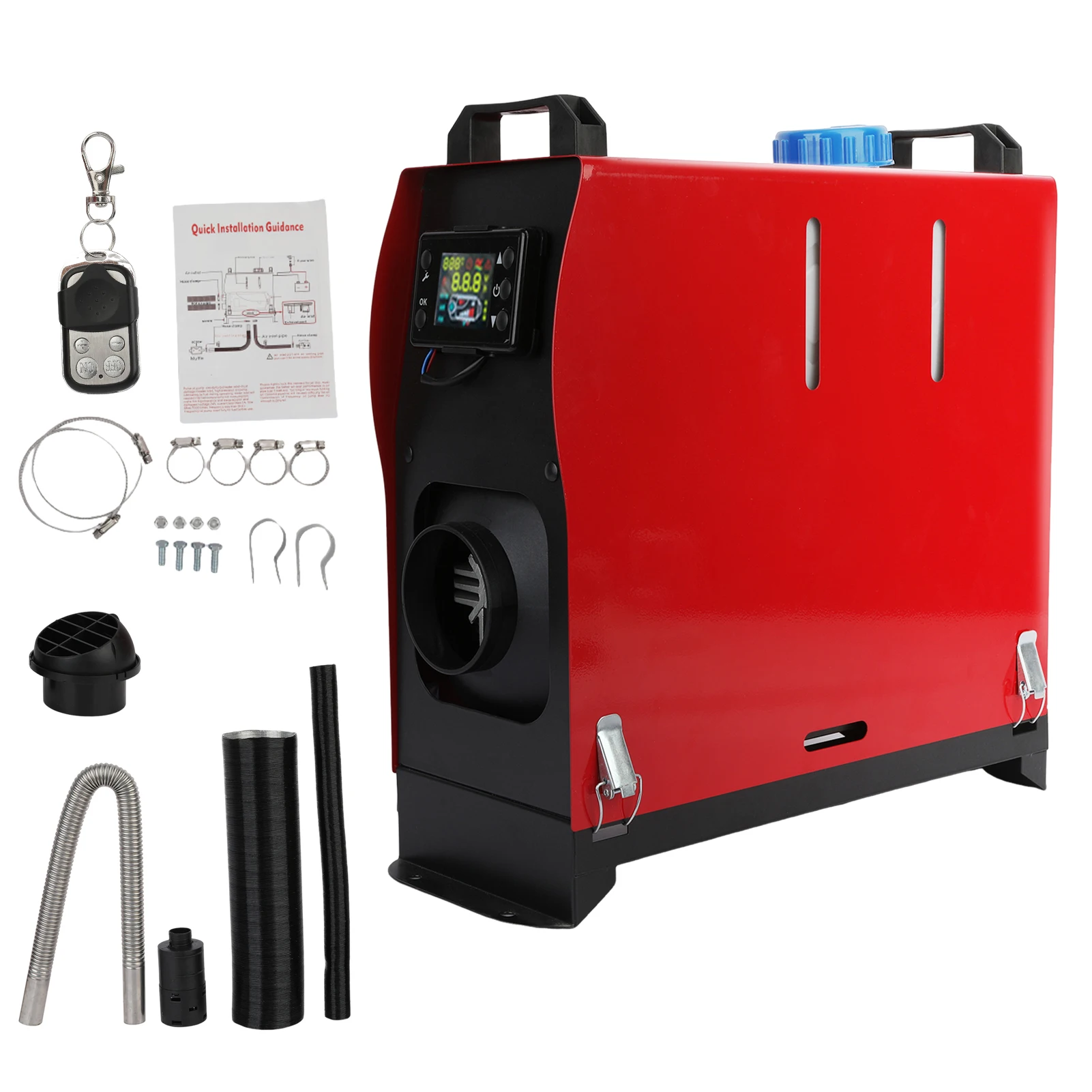8KW Diesel Air Heater 12V/24V All in One Car Heater with Silencer Remote Control for Car Truck Boat RV Parking Diesel Heater
8KW Diesel Air Heater 12V/24V All in One Car Heater with Silencer Remote Control for Car Truck Boat RV Parking Diesel Heater