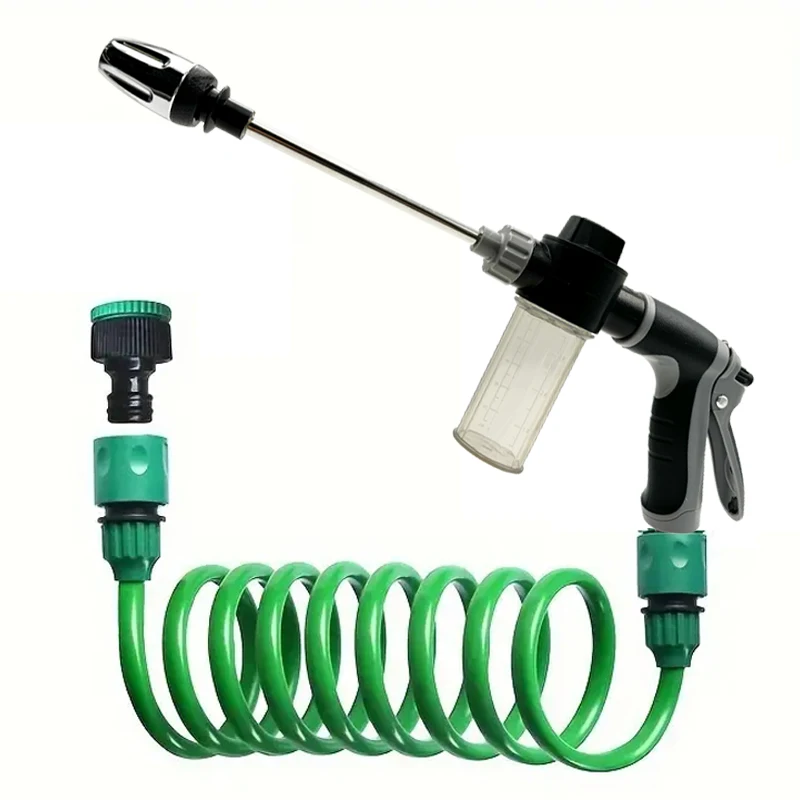 Garden Irrigation Water Pipe, Watering Nozzle, Garden Hose With Multifunctional Nozzle, Car Cleaning Spring Pipe, Plastic Hose
Garden Irrigation Water Pipe, Watering Nozzle, Garden Hose With Multifunctional Nozzle, Car Cleaning Spring Pipe, Plastic Hose