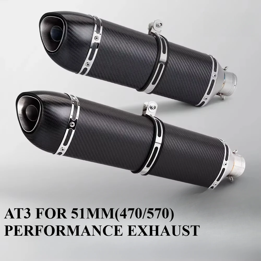 Universal 51mm Caliber Motorcycle Exhaust Pipe High Quality Carbon Fiber Long 470/570 Mm Full System Exhaust Link Pipe Jiu
Universal 51mm Caliber Motorcycle Exhaust Pipe High Quality Carbon Fiber Long 470/570 Mm Full System Exhaust Link Pipe Jiu