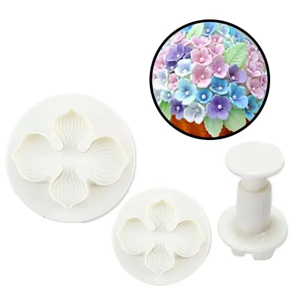3Pcs Fondant Mold Plunger Cutters Flower Shape Different Fondant Plunger Cutters Sizes Easy Wash ABS Plastic Baking Tools
3Pcs Fondant Mold Plunger Cutters Flower Shape Different Fondant Plunger Cutters Sizes Easy Wash ABS Plastic Baking Tools
