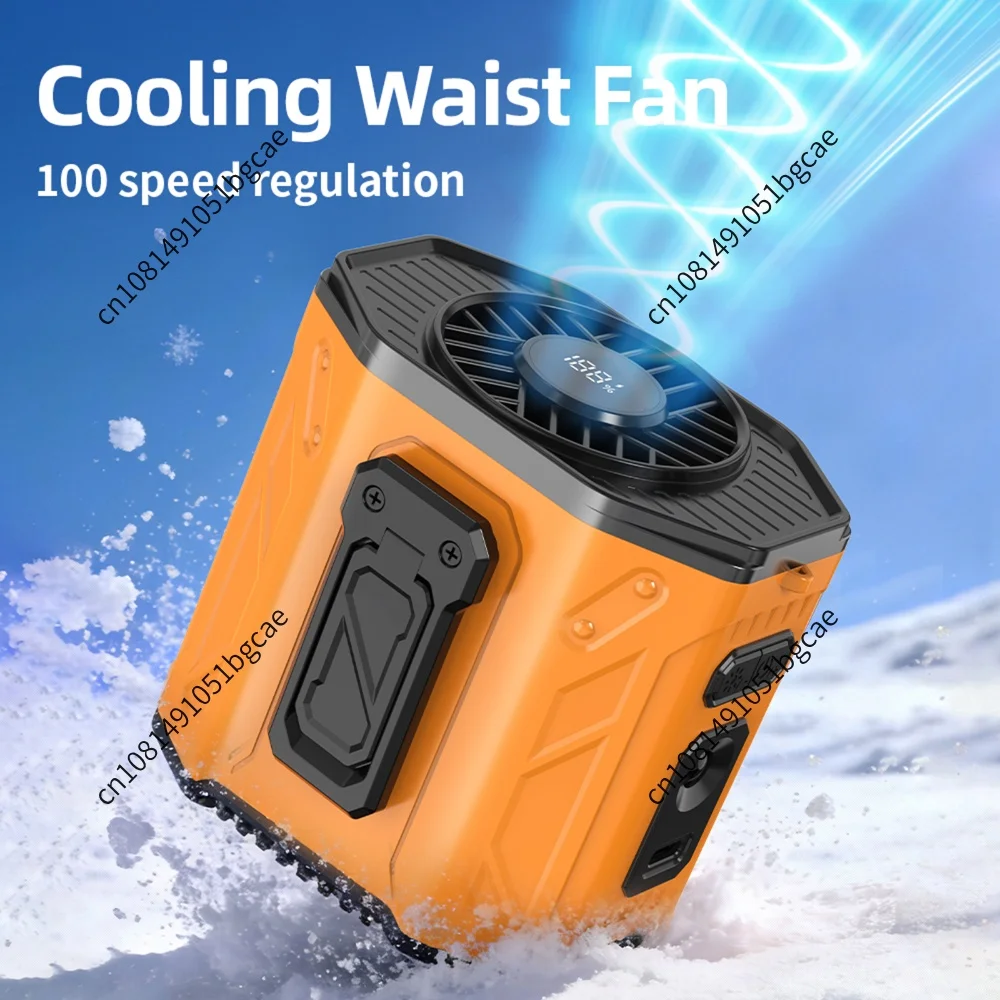 Rechargeable Waist Clip Fan 100 Gears Strong Cooling Hanging Neck Fan USB Mini Adjustable Handfan for Outdoor Work Travel
Rechargeable Waist Clip Fan 100 Gears Strong Cooling Hanging Neck Fan USB Mini Adjustable Handfan for Outdoor Work Travel