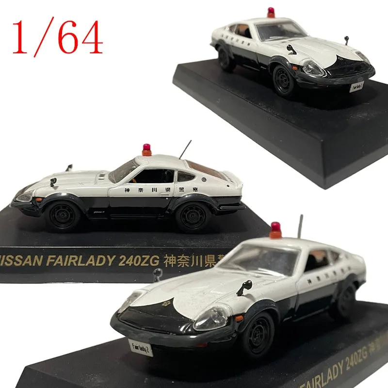 KYOSHO Diecast 1/64 Scale Nissan 240Z Police Car (Kanagawa Prefectural Police) Alloy Car Model Toys for Boys Gift
KYOSHO Diecast 1/64 Scale Nissan 240Z Police Car (Kanagawa Prefectural Police) Alloy Car Model Toys for Boys Gift