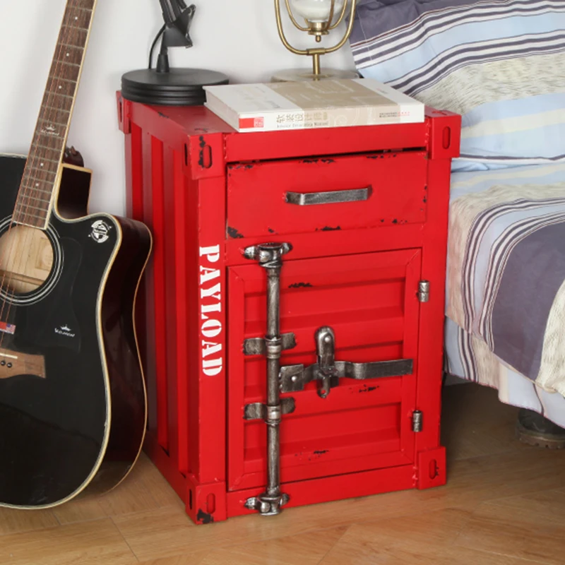 40X38X65M Retro Iron Bedside Table Bedroom Nightstand Cabinet Storage Box Locker Home Hotel Bar Furniture American Industrial
40X38X65M Retro Iron Bedside Table Bedroom Nightstand Cabinet Storage Box Locker Home Hotel Bar Furniture American Industrial