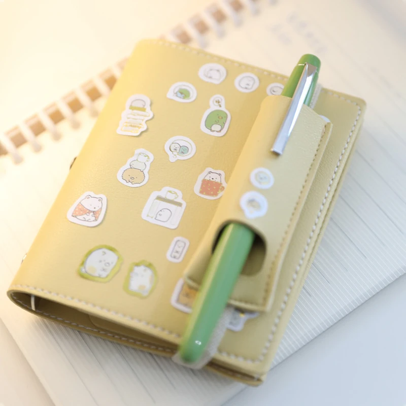Soft-Leather 5-Ring Binder M5 Notebooks With Pen Insert Contrast Cute Color Pu Handbooks 80sheets Pagesr Students Study Planners
Soft-Leather 5-Ring Binder M5 Notebooks With Pen Insert Contrast Cute Color Pu Handbooks 80sheets Pagesr Students Study Planners