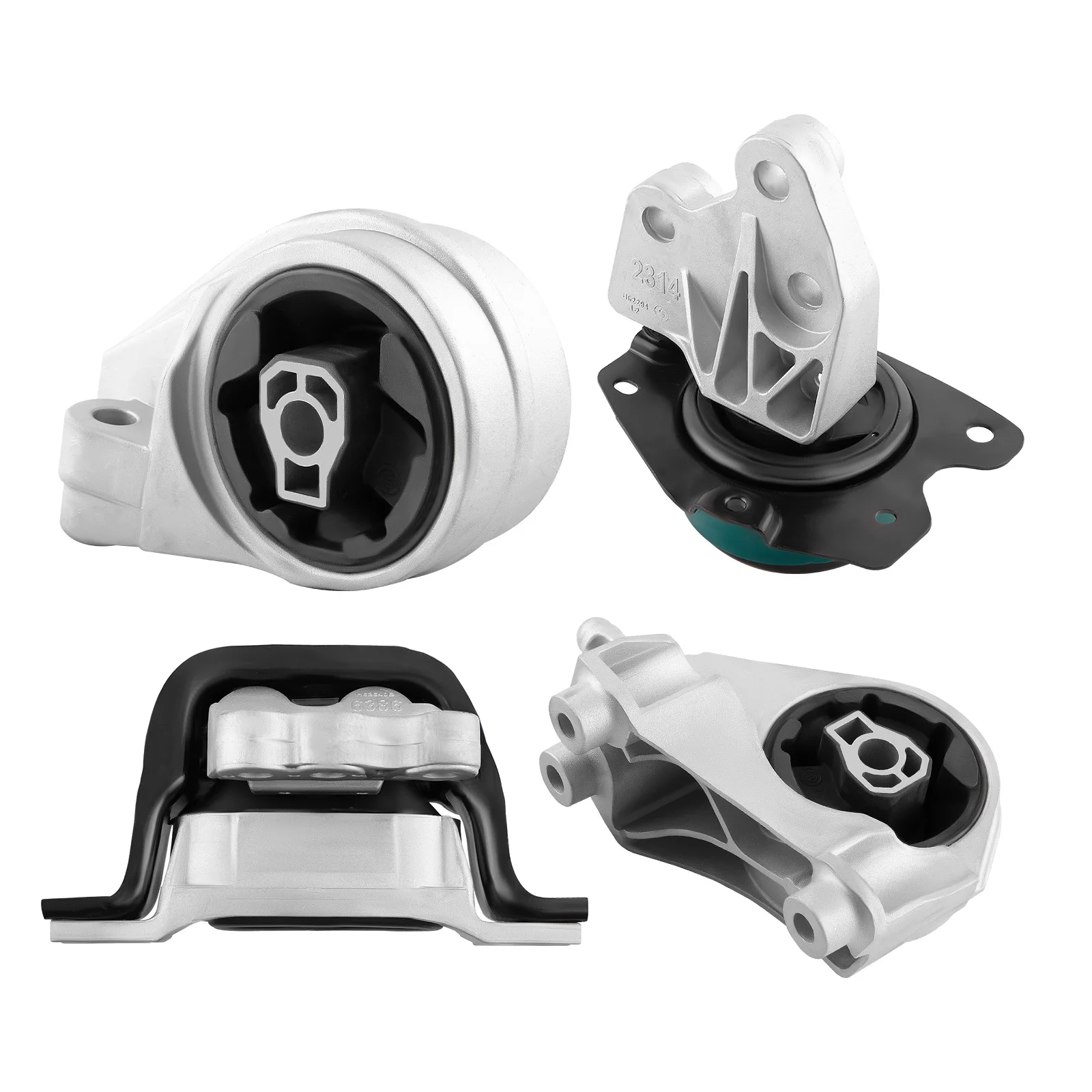 Set of 4 Engine Motor Trans Mount for Chevrolet Equinox 2.4L 2010-2017 22774206
Set of 4 Engine Motor Trans Mount for Chevrolet Equinox 2.4L 2010-2017 22774206