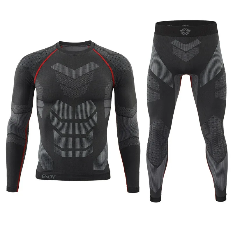 New Outdoor Sports Thermal Underwear Men's Cycling Skiing Breathable Tight Sports Underwear Thermal Suit
New Outdoor Sports Thermal Underwear Men's Cycling Skiing Breathable Tight Sports Underwear Thermal Suit