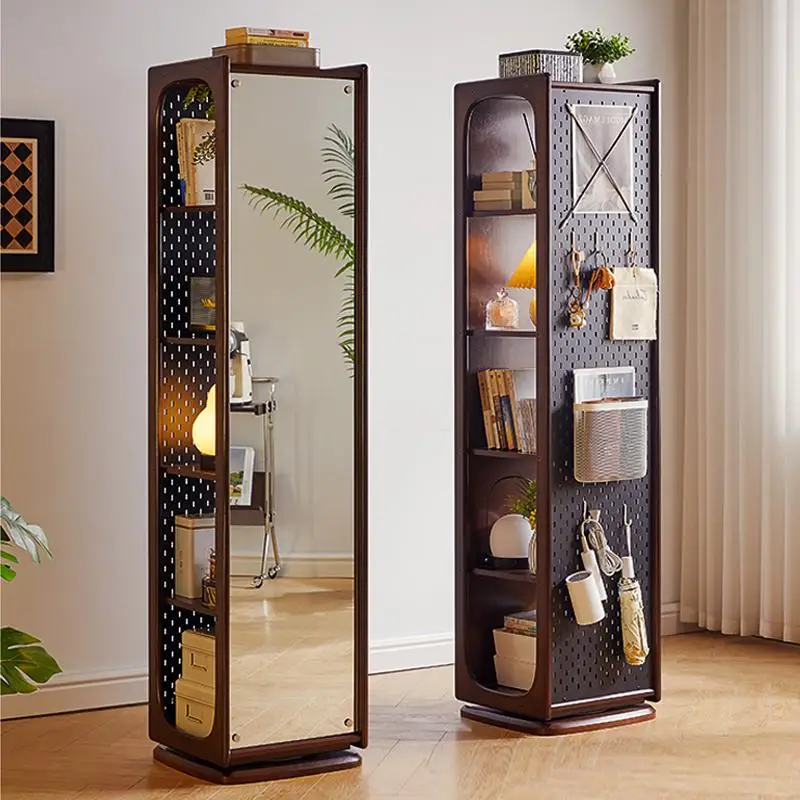 Solid wood rotating full-body full-length mirror storage cabinet 360-degree household floor-to-ceiling full-length mirror hangin
Solid wood rotating full-body full-length mirror storage cabinet 360-degree household floor-to-ceiling full-length mirror hangin