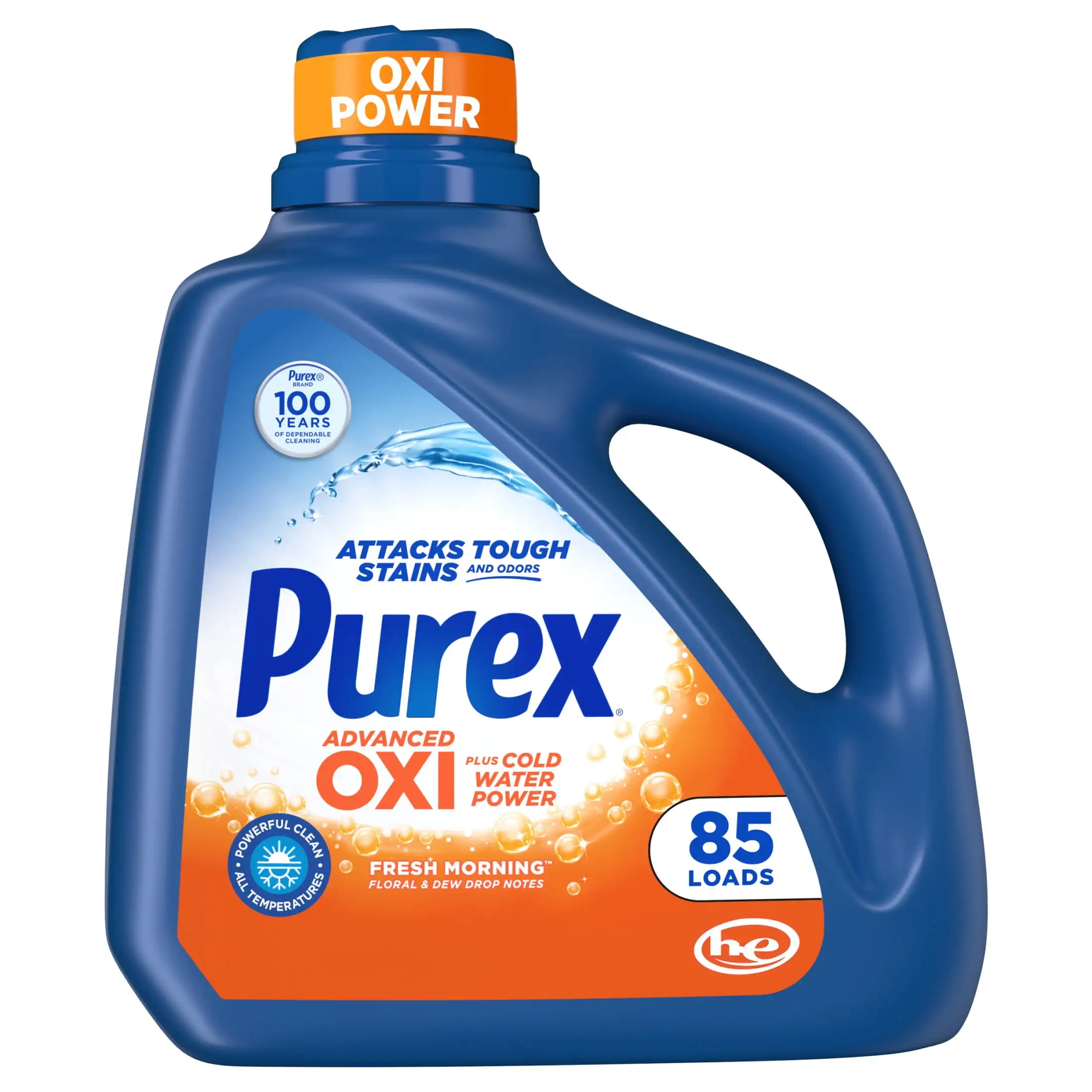 ICUTE-Purex Advanced Oxi with Odor Fighter, 128 fl oz, 85 loads
ICUTE-Purex Advanced Oxi with Odor Fighter, 128 fl oz, 85 loads