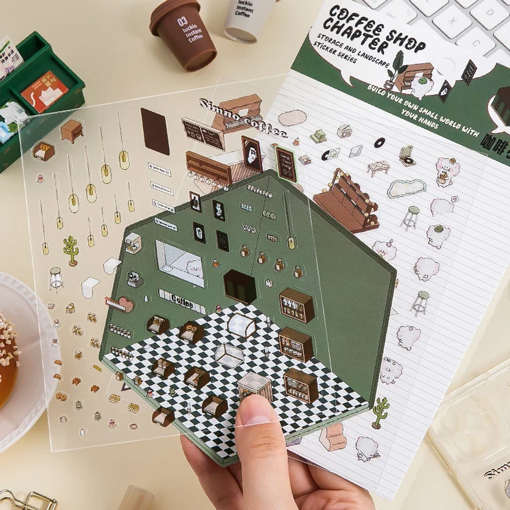 Миниатюрная сцена с героями мультфильмов, 3D наклейки для ландшафтного дизайна, сделай сам, штабелирование и наклеивание сцены кабины, милые праздничные подарки для детей, канцелярские наклейки
Миниатюрная сцена с героями мультфильмов, 3D наклейки для ландшафтного дизайна, сделай сам, штабелирование и наклеивание сцены кабины, милые праздничные подарки для детей, канцелярские наклейки