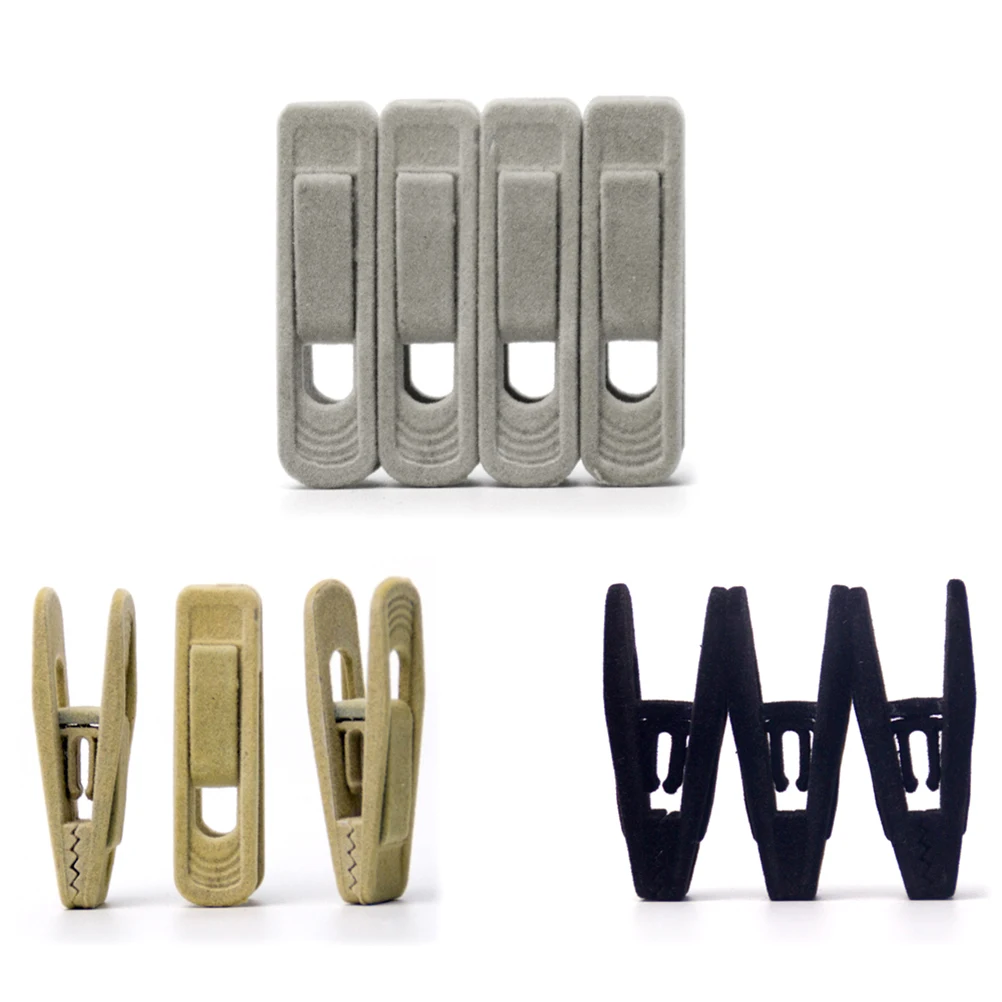 15 Pcs Coat Hangers Clip Windproof Clothes Fold Sock Drying Black Useful Clothespin
15 Pcs Coat Hangers Clip Windproof Clothes Fold Sock Drying Black Useful Clothespin