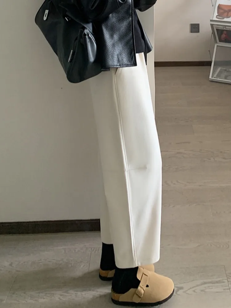 Утепленные шерстяные брюки-карроты для женщин: осенне-зимние, свободные, стройнящие, укороченные, повседневные, прямого кроя
Утепленные шерстяные брюки-карроты для женщин: осенне-зимние, свободные, стройнящие, укороченные, повседневные, прямого кроя